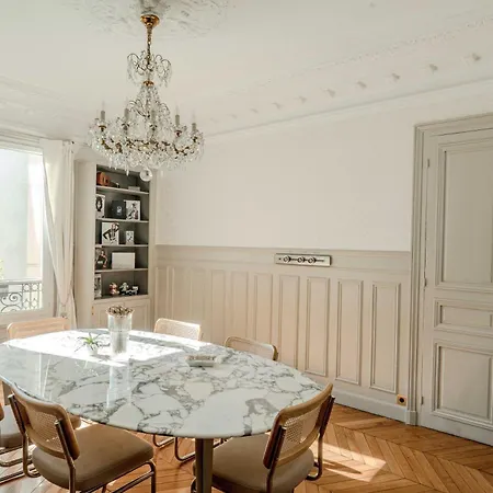 Lägenhet Luxurious 3-bedroom Lafayette Printemps Paris