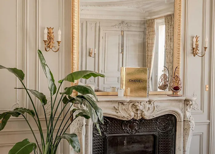 Lägenhet Luxurious 3-bedroom Lafayette Printemps Paris