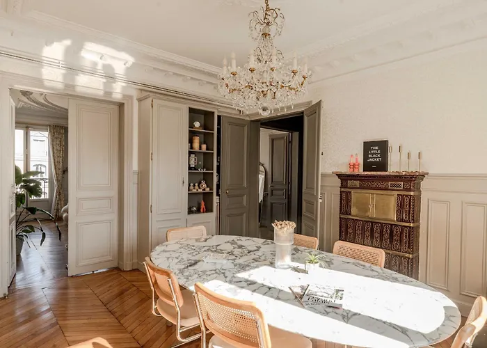 Lägenhet Luxurious 3-bedroom Lafayette Printemps *